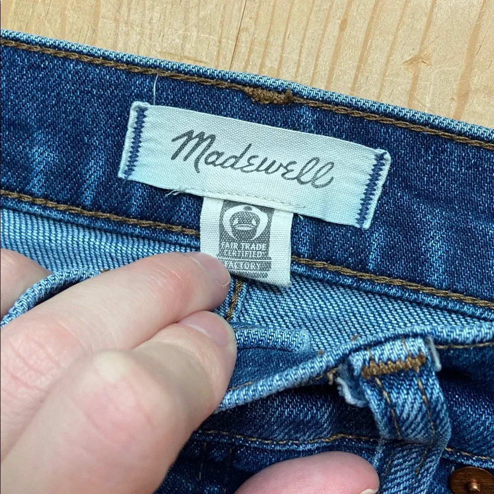Madewell Slim Demi-Boot Jeans in Sundale Wash, Size 29 Petite - Picture 5 of 9